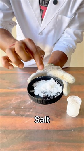 Making Salt by using science