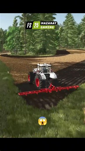 Watch This Fendt Tractor Dominate the Field with Precision and Power! | FS25 #Shorts