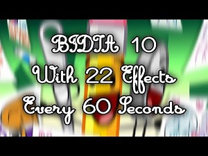 BFDIA 10 | With 22 Effects | Every 60 Seconds