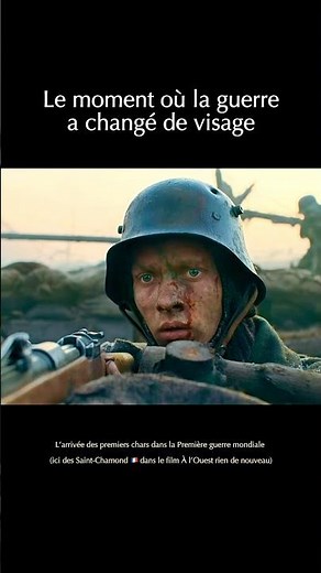 À l’Ouest rien de nouveau (à part les Saint-Chamond 🇫🇷🔥) #histoire #guerre #film #wwi