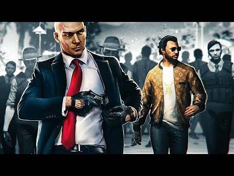 HITMAN MANHUNT in GTA 5!