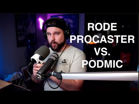 Rode Procaster Vs. PodMic Review & Comparison