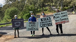 Mitcham Hills Road Corridor Upgrade - Old Belair and James Road T-junction