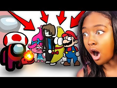Mini Crewmate Kills Everyone Including Super Mario Bros