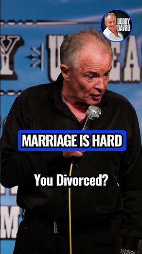 Marriage Is Hard 😬 | Bobby Davro | Live at Comedy Unleashed #comedy #funny #jokes #marriage