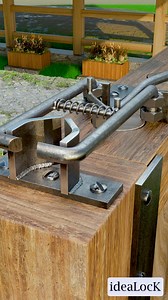 7M views · 38K reactions | Self-locking latch #woodworking | Idealock | Facebook