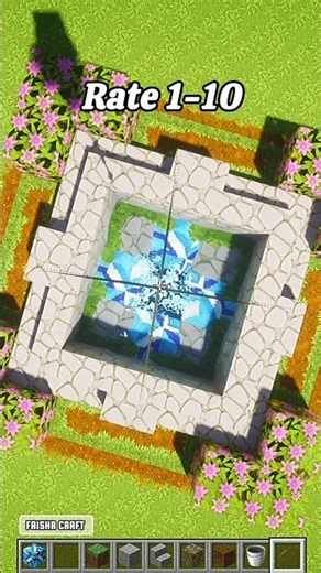 Realistic Fountain Tutorial! ⛲ #shorts #minecraft
