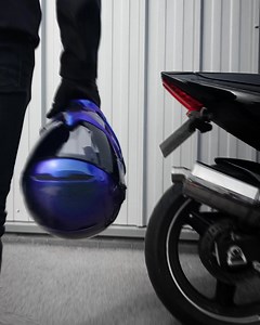 24K views · 422 reactions | The universe in the palm of your hand...  The Nebula Carbon takes the ATLAS 3.0 to martian levels, combining our exposed T300 Carbon Fiber weave with an intergalactic blue-purple liquid clear coat. Just 650 helmets are in production, who's getting one?! Dropping October 8, 19:00 London Time #NebulaCarbon | Ruroc USA | Facebook