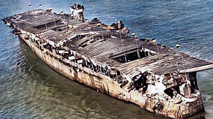 This is How an Atomic Bomb Melts an Aircraft Carrier