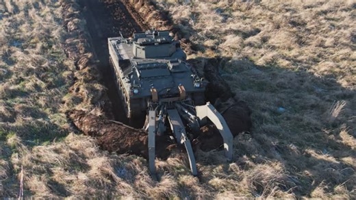 UK turns old military truck into robot drone tank to eat enemy mines