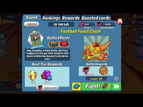 Animation Throwdown, Football Feast Clash, Day 1