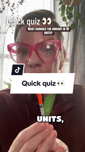Quick quiz for beginners 👇 Units measure volume, not the substance itself. #learnontiktok #scienceexplained #measurement #concentration #wellnesseducation