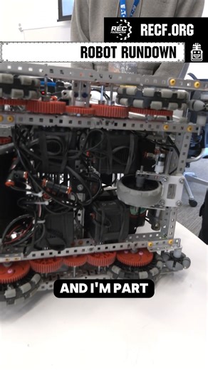 @funrecf on Instagram: "⚙️ 81Z VEXMen: Zephyr | Push Back - Robot Rundown 81Z VEXMen: Zephyr explains their clever basket scoring method and unique “bobby wheel” brake system that helps control their omni-wheel drivetrain in Push Back. Smart, simple engineering with big impact! #pushbackrobot #vexpushback #vrcpushback #funroboticsnetwork #roboticschallenge #robot #robotics #roboticsengineering #vexrobotics"