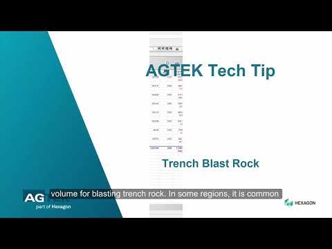 Tech Tip | Trench Blast Rock