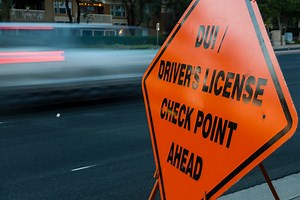Why do police agencies announce DUI checkpoints before they happen?