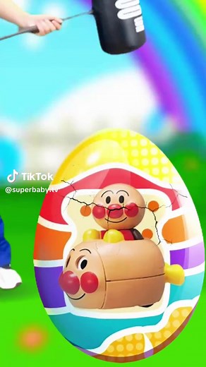 Anpanman Surprise Egg Toy Unboxing for Kids