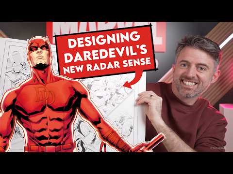 How to Draw Daredevil's Radar Sense (ft. Marvel Comics Artist Will Sliney) | Marvel Illustrated