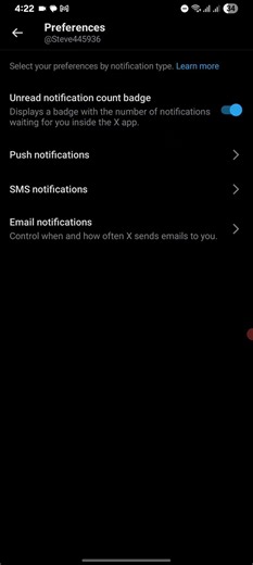 How to turn on push notifications on x