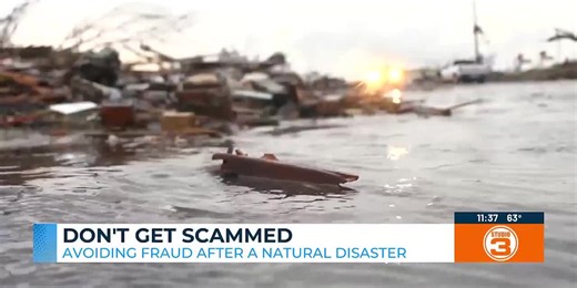 Avoiding fraud after a natural disaster