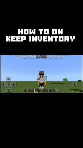 how to keep your inventory after you die #minecraft #tips
