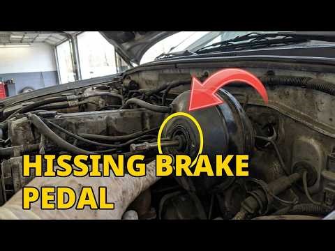 Brake Pedal Hisses When Pressed – Bad Vacuum Booster Diaphragm Fix