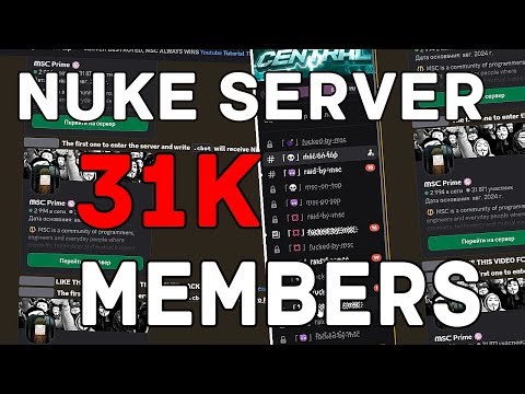 NUKING SERVER 31K MEMBERS (DISCORD NUKE BOT IN 2026)