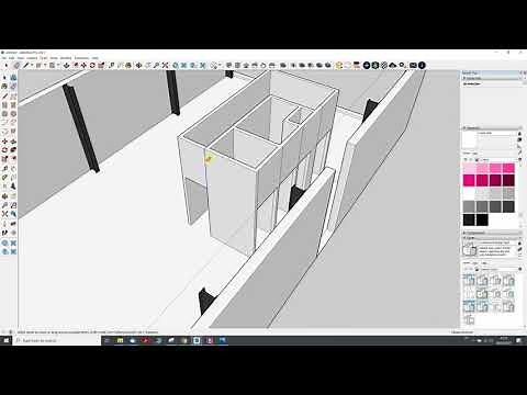 Hanni Handig met SketchUp - 4 - Je plattegrond 3D maken