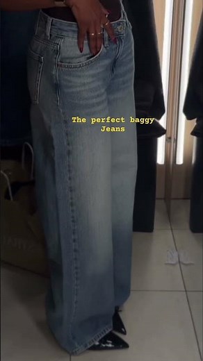 The perfect Baggy Jeans | Pull&bear Jeans #jeans #tryonhaul #fashion #haulvideo