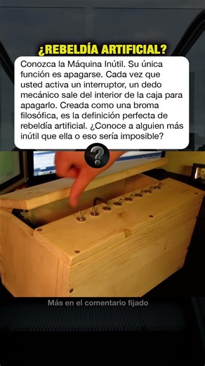 La Máquina Más Inútil del Mundo #curiosidades #misterios