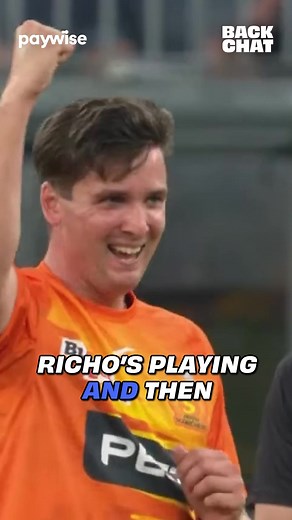 Justin Langer's a powerful man 🔮 Our cracking chat with @scorchersbbl @jhye.richardson is out now, wherever you get your podcasts 🎙️