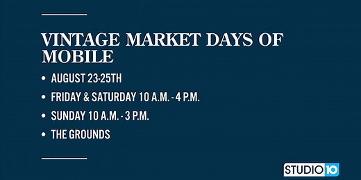 Vintage Market Days of Mobile