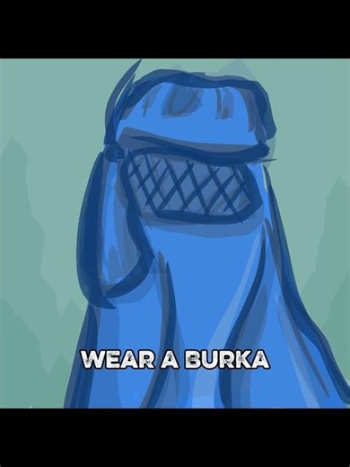 Spread awareness. #burka #awareness #afghanistan #art #spreadawarness #blue
