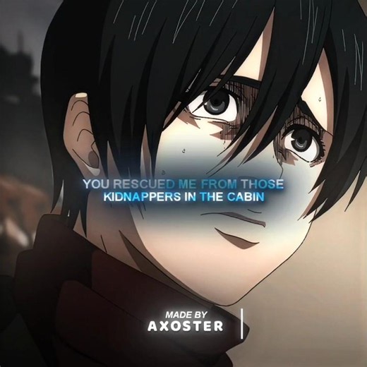 Keep your hands on the table Mikasa | Eren Yeager Edit | Montagem Batchi (Slowed)