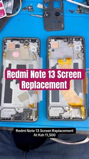Redmi note 13 screen replacement. #redminote13 #screenreplacement #redminote13screen #phonerepair
