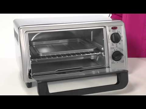 Black + Decker 4-Slice Countertop Convection Toaster Oven
