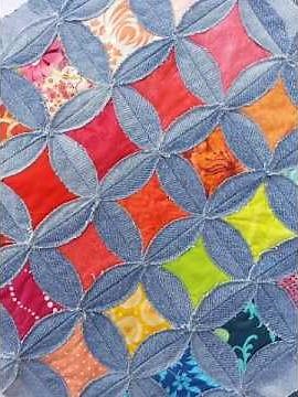 BEAUTIFUL PATCHWORK QUILT IDEAS WITH DENIM