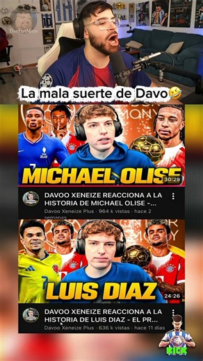 LA MALA SUERTE DE DAVO 🤣🤦‍♂️ @lacobraaa @DavooYLaCobraFans @LaCobraaKick @FCBarcelona @realmadrid