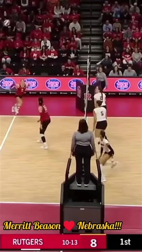 Nebraska Volleyball Highlights with Merritt Beason