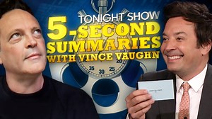 Jimmy & Vince Vaughn get a few seconds to summarize movies like “Godzilla vs. Kong” & “Knives Out” to get the other to guess the title. | The Tonight Show Starring Jimmy Fallon