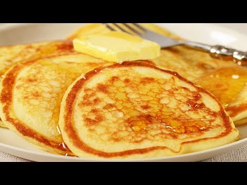Buttermilk Pancakes Recipe Demonstration - Joyofbaking.com