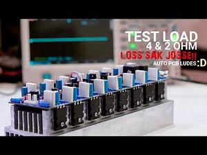 TEST LOAD dan EFISIENSI POWER AMPLIFIER CLASS-AB G77
