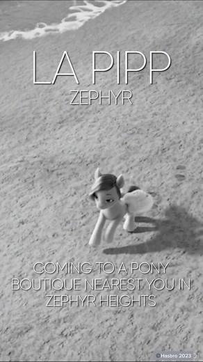 La Pipp: Zephyr. Coming to a pony boutique nearest you in Zephyr Heights ✨ For one day only. Available April 31st 🤩 #AprilFools …Did we get you with this joke? 🤪 #aprilfoolsday #aprilfools #jokes #mlp #mylittlepony #perfume #perfumetiktok #perfumetok #pipppetals