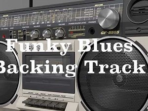 Blues Funky Style Backing Track at Medium Speed 5