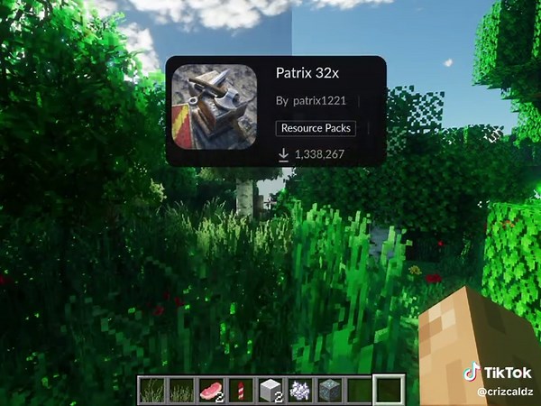 2 frame rate per sometimes😵‍💫 -Derivative shader -Patrix 32x #minecraft #shaders #minecraftshaders #minecraftjava #games #fypシ゚viral #fyp #fypシ #minecrafter