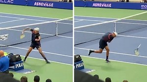 Nick Kyrgios Melts Down After U.S. Open Loss, Smashes Two Rackets On Court EL