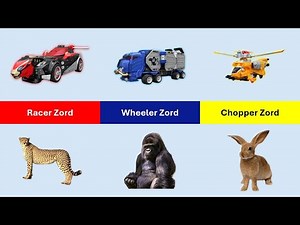 All Beast Morphers Zords and Their Reality | Power Rangers Legacy