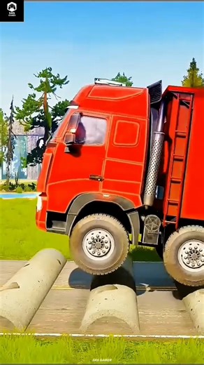 MudRunner Extreme Offroad Truck Driving | Mud & Water Challenge 🚛🌧️ #ytshorts