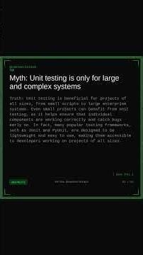 What are you getting wrong about unit testing?