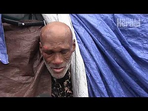 Boston city officials start clearing out homeless encampments at "Methadone Mile"