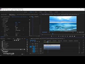 Cara Stop Timer (Timecode) di Premiere Pro CC - Freeze Time Tutorial